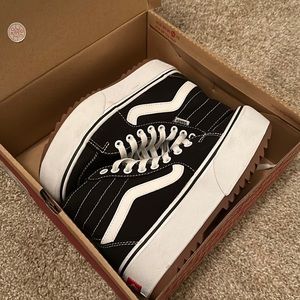 High top platform vans size 6 women